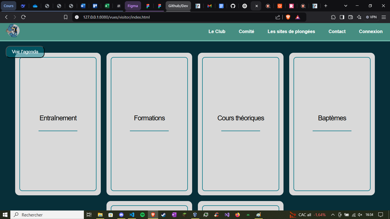 Another page of the website